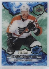 2021-22 Upper Deck Ice Ice Premieres Green 84/799 Maxwell Willman #173 k2t