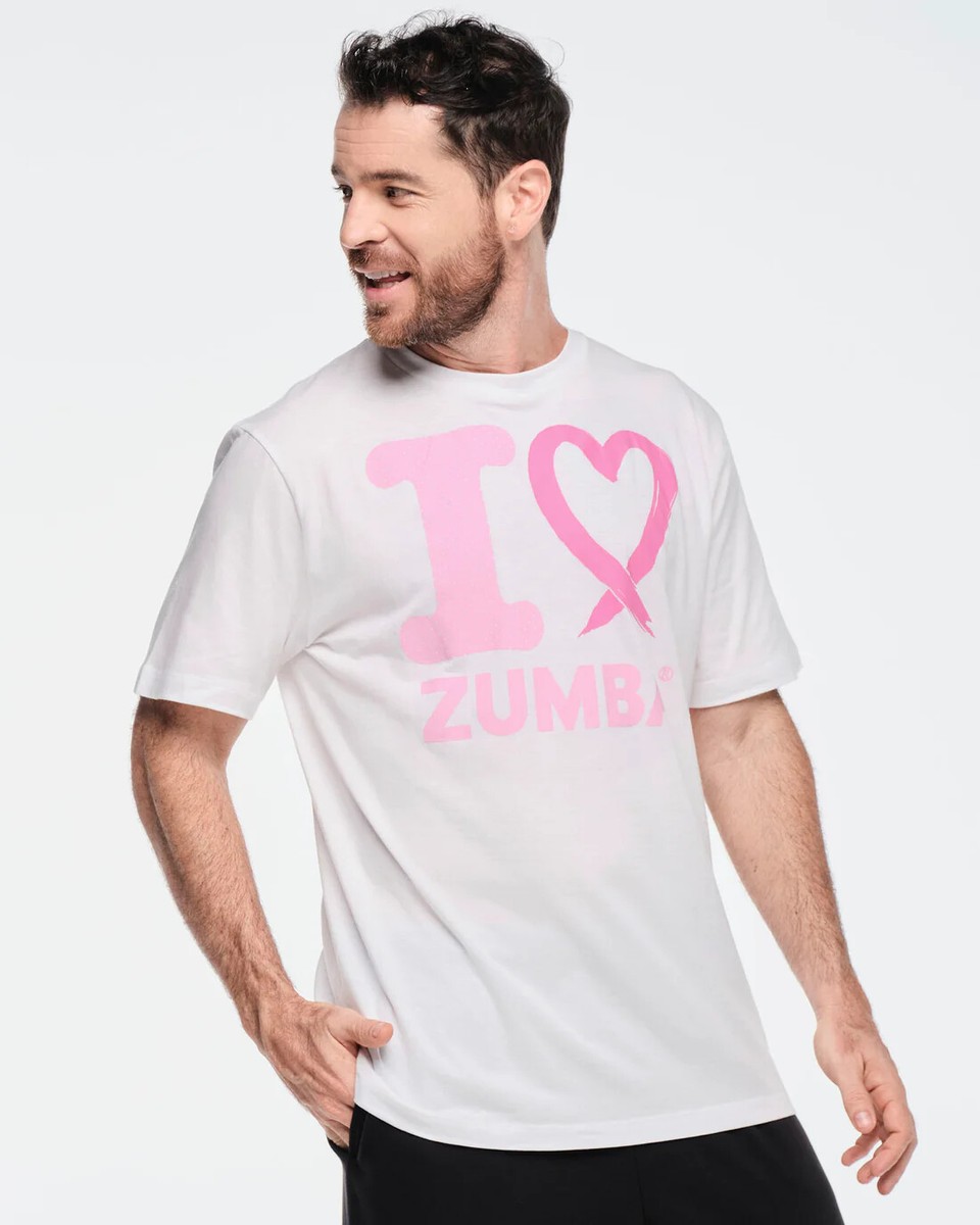 ZUMBAピンクTシャツM Zumba Funscape Unisex Tee ~ Party In Pink - 1 Size Fits Most