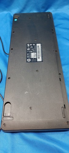 Teclado HP USB con cable modelo KU-1156, usado, probado y funcionando - Imagen 11 de 15