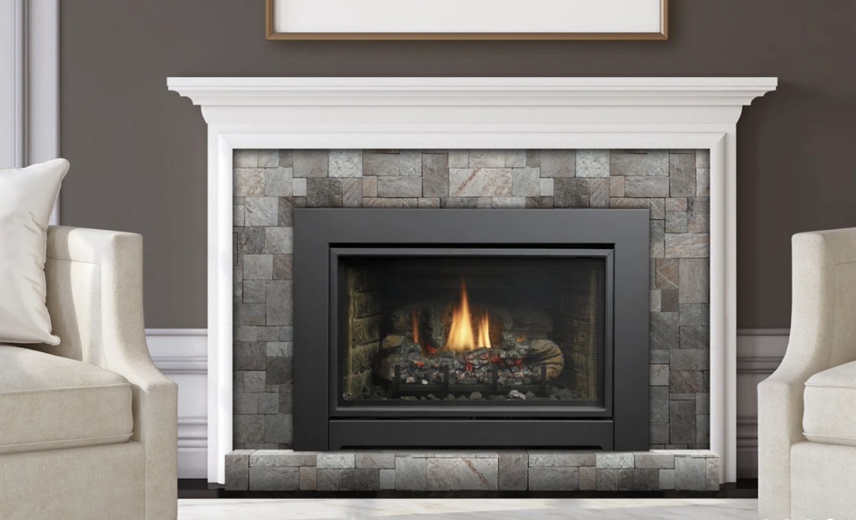 Kingsman 34u0026#034; Direct Vent Fireplace Insert, Millivolt, Natural Gas -  IDV34N | eBay