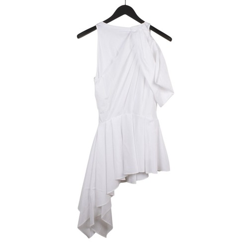 Original Alexander McQueen Women White Dress Size 40 M/L B175 - Picture 4 of 6