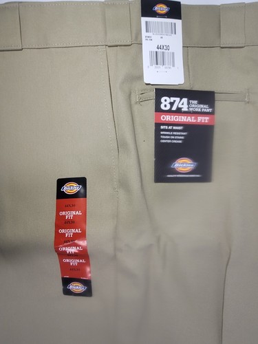 NWT Dickies 874 Original Fit Work Pants Men Size 44x30 - Picture 3 of 13