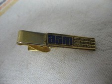 RARE Vintage ASM ASSOCIATION fro SYSTEMS MANAGEMENT Tie Clip Tie Clasp Bar ~