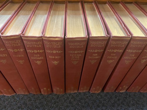 The Waverley Novels of Sir Walter Scott - 24 Volumes - Limited Edition of 326 - Picture 4 of 12