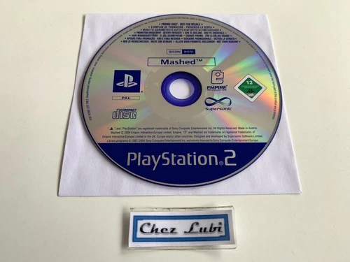 Mashed - Promo - Sony PlayStation PS2 - PAL EUR