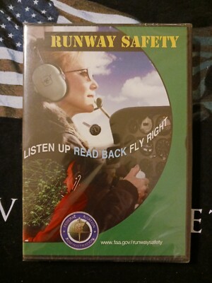 Runway Safety: Listen Up, Read Back & Fly Right FAA Instruction DVD Brand New