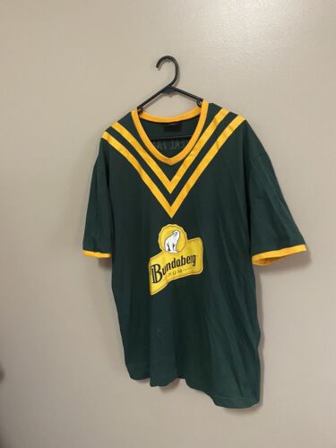 Bundaberg Rum League Test ARL NRL Jersey Style T Shirt Size XL Blue Pacific - Bild 2 von 6