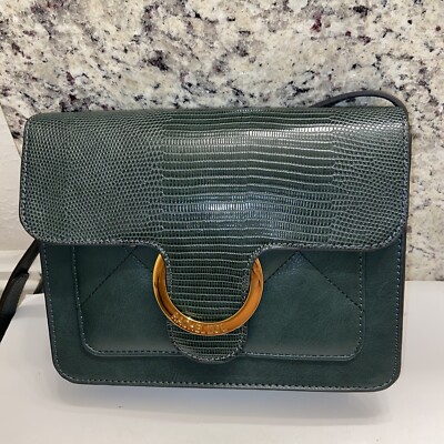 Women Bag Rachel Zoe Is The  Ideal Size For A Night On The Town.Color Dark Green