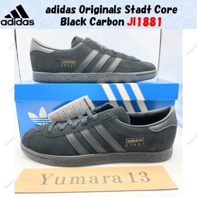 国内配送 adidas STADT CORE BLACK/CORE BLACK/CARBON Adidas STADT Shoes Original Sneakers Core Black/Carbon