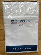 Umo Lorenzo 100 Cotton Men's Handkerchiefs