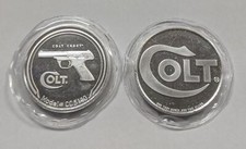 Colt Cadel Model CC5140 | 1oz .999 Silver Round  | Vintage Round , Proof 113.93 per troy oz