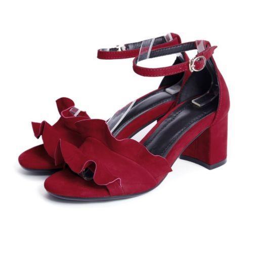 Moda Nuevo Nuevo Nuevo Para mujeres Vestido Bombas De Hebilla De Gamuza Tacones De Bloque Zapatos Tallas 4.5-8.5 EE. UU. - 45f50f Moda Nuevo Nuevo Nuevo Para mujeres Vestido Bombas De Hebilla De Gamuza Tacones De Bloque Zapatos Tallas 4.5-8.5 EE. UU. - 45f50f
