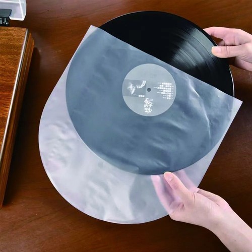 60 x 12" Inch Vinyl White Paper Poly Lined Inner Record Sleeves Anti-Static UK - Picture 8 of 10