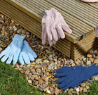 Jersey Grips Gardening Gloves 3pk PVC Textured Durable Soft Multipurpose Safety