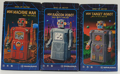 ROBOTS : MINI RADICON ROBOT, MINI MACHINE MAN & MINI TARGET ROBOTS BY ...