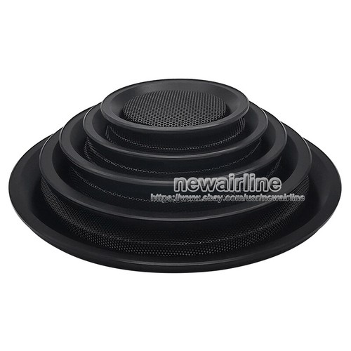 2pcs 4"-8" inch Speaker Conversion Net Cover Decorative Circle Metal Mesh Grill - Picture 2 of 16