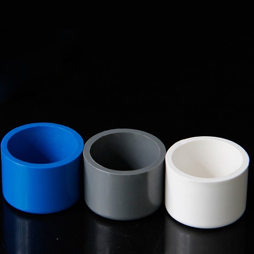 20mm - 200mm PVC Rohr-Fittings Endkappe Endstecker Deckel Stopfen Weiß Grau Blau - Bild 6 von 7