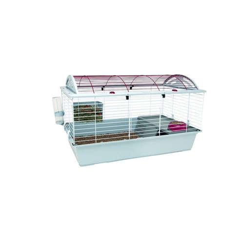 LIVING WORLD 3in1 Spielzeug Für Kaninchen & Meerschweinchen - Interaktives Leckerli-Spiel