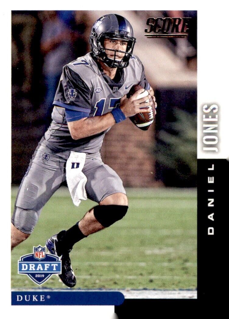 2019 Score DRAFT Card #DFT-14 Daniel Jones
