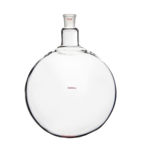 24/29 Glass Flask Round Bottom 1-neck Lab Chemical Bottle Single Neck Vessel RBF - Picture 10 of 11