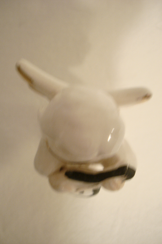 Vintage 3 1/2" Porzellan Engel spielende Laute Figur Japan - Bild 5 von 12
