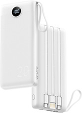 20000Mah Cargador Portatil Bateria Externa Para Cargar Celular Universal White