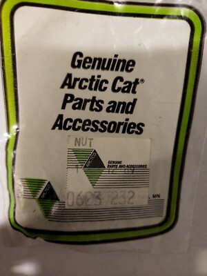 Arctic Cat Snowmobile Nut, Hex-Slotted 1/2-20Unf Oem Nos 0623-232