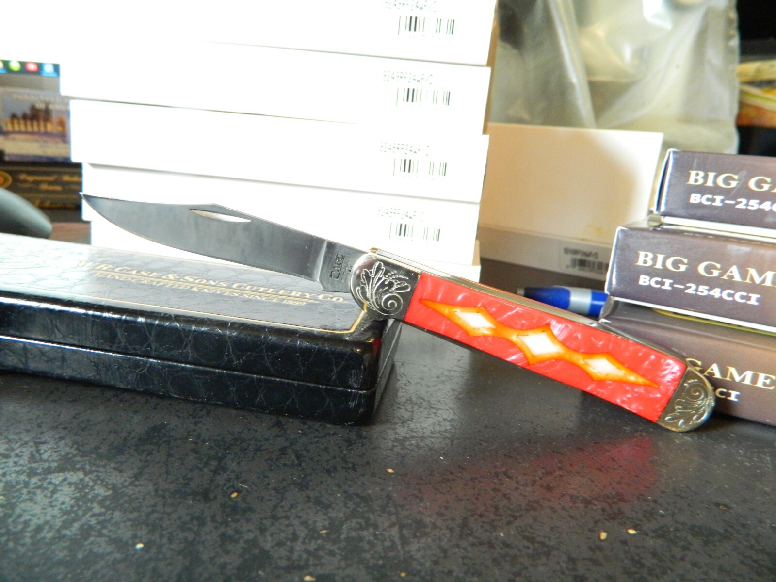 CASE & SONS CUTLERY 4" COPPERHEAD POCKET KNIFE 1 OF 500 CUSTOM LIMITED EDITION