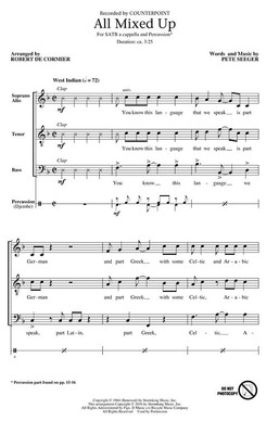 All Mixed Up Satb