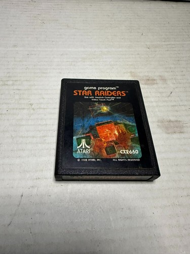 Star Raiders - Atari 2600 - Tested Working 80s Vintage Space Adventure Game - Picture 1 of 3