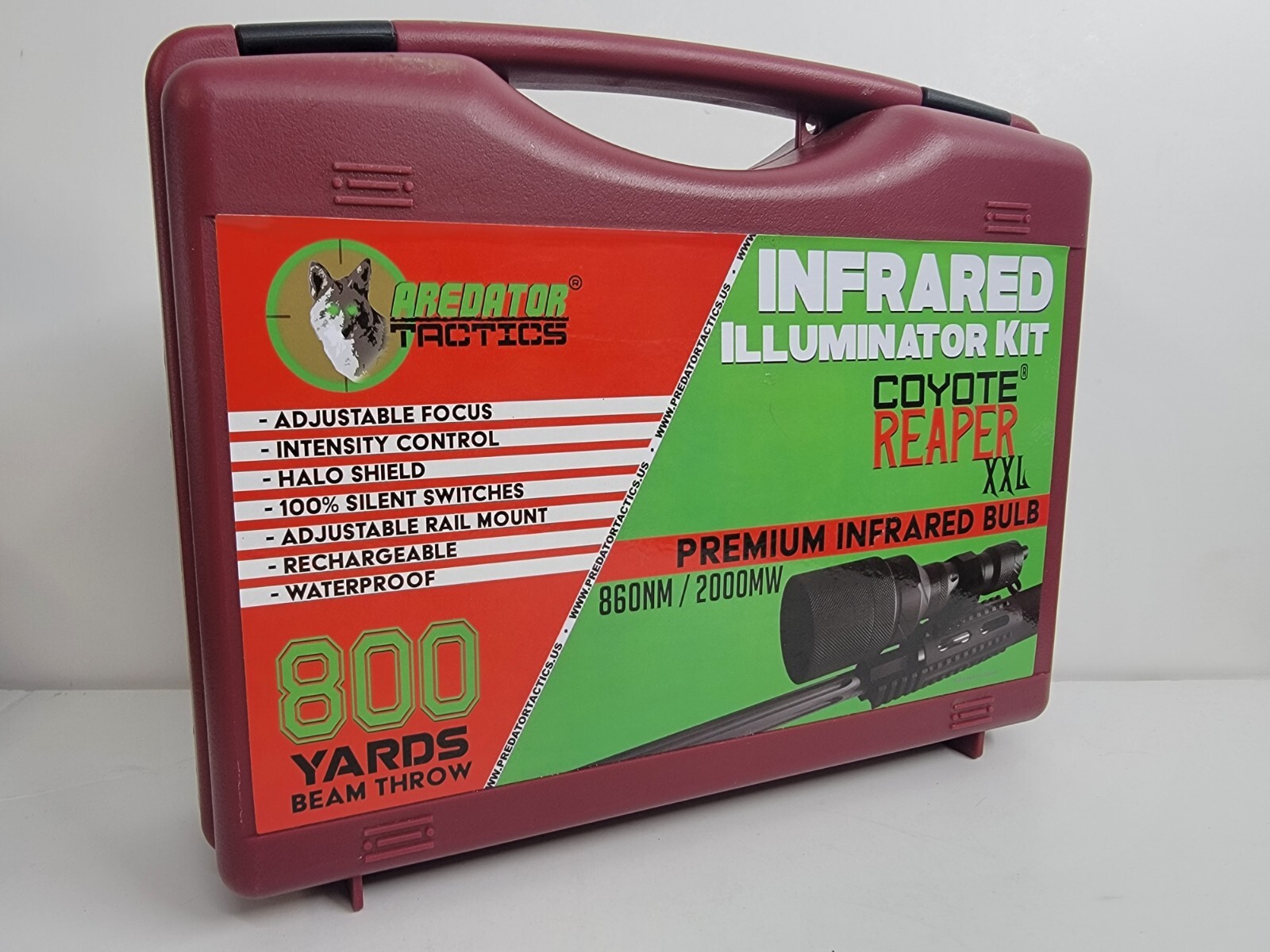 Predator Tactics Coyote Reaper XXL Infrared Illuminator Kit 97434 eBay