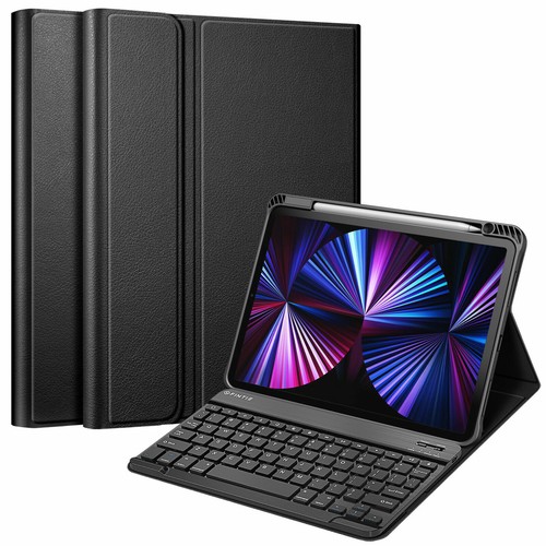 Keyboard Case for iPad Pro 11 inch 2022 / 2021/ 2020 Cover w/ Bluetooth Keyboard - Picture 11 of 18