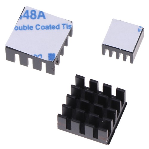 8Pcs For Raspberry Pi Aluminum Heatsink Heat Sink Computer Cooler RadiatorA!xh - Photo 4/14
