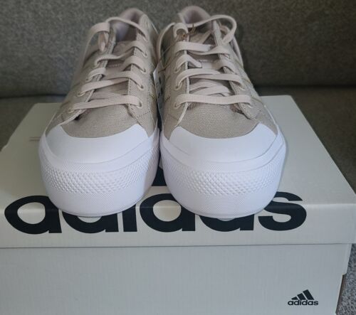 Scarpe casual da donna Adidas Bravada 2.0 Platform Wonder beige cloue bianche taglia 9. - Foto 5 di 6