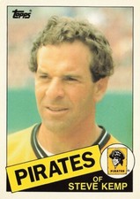 Steve Kemp Topps Tiffany Traded 1985 Baseball Card #66T