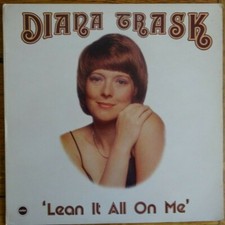 DIANA TRASK - LEAN IT ALL ON ME 1974 VINYL LP. NR 5078.