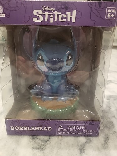 Disney Stitch Booblehead Figur 5,5"x5" CultureFly Alter 6+ Versiegelt Brandneu