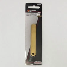 Performance Tool Brass Feeler Gauge 6-Blade Non-magnetic W80526