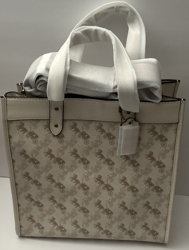 ๐ผ๐ฆ Coach 89143 ๐ผ๐ฆ Horse & Carriage Coated Canvas Crossbody Tote Bag ๐ผGB10o7 - Picture 3 of 11