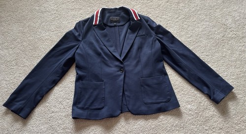 Banana Republic Damen 12 Large klassischer Blazer Anzug marineblau - Bild 5 von 12