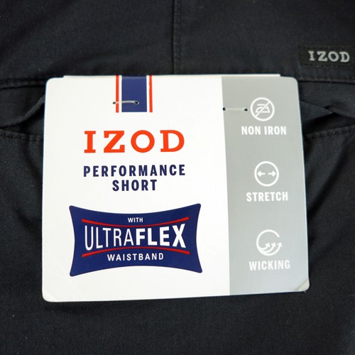 Izod Herren Performance Shorts, Gr. 32, schwarz - Bild 3 von 6