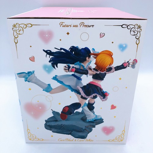 MegaHouse Lucrea Futari wa Pretty Cure Cure Blanco y Negro PVC Figura NUEVO - Imagen 4 de 6