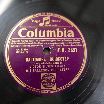 78rpm JOE LOSS baltimore , quickstep / look at that girl
