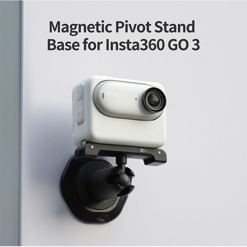 Supporto adattatore base magnetica in metallo per fotocamera Osmo Pocket 3/2 Insta360 One X/2/3 - Foto 13 di 14