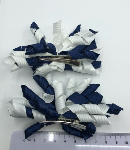Navy and White School Hair Accessories - Picture 9 of 71