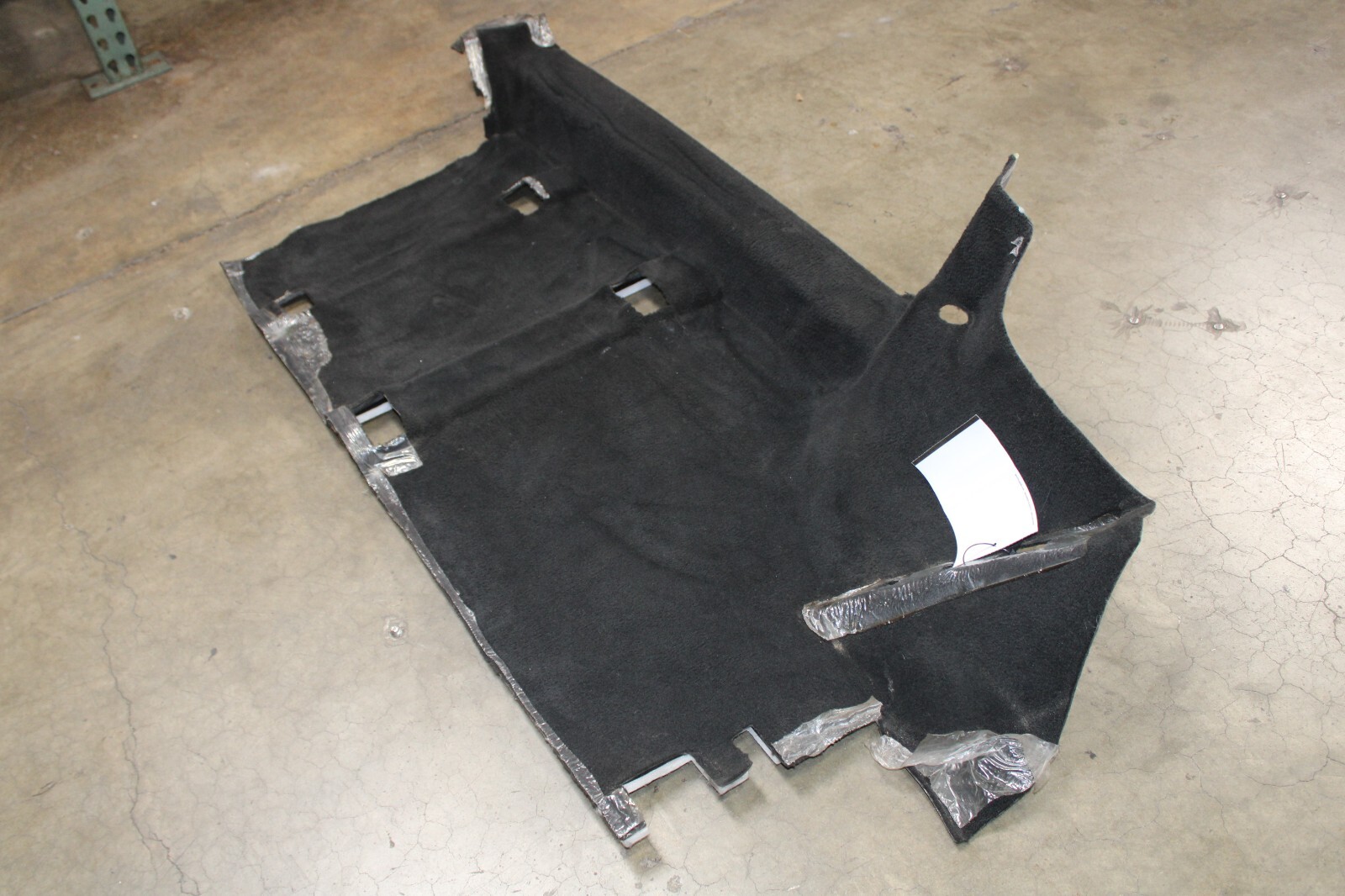 Lamborghini Huracan, LP580, LH, Floor Carpet, Black, Dmg Used, P/N 4T1863367BQG8