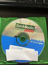 Quicken Quickbooks 2000 Financial Software Win 95/98/NT/  With Reg Key/CD Only