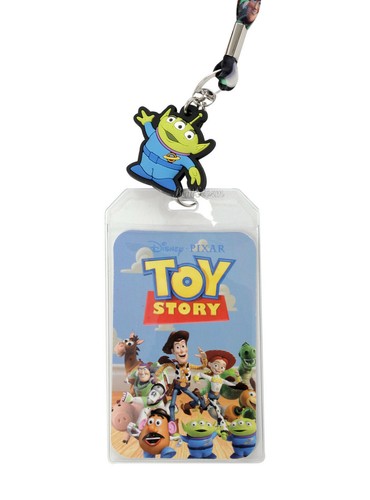 Disney Pixar Toy Story Personajes Pandilla Cordón Tarjeta de Identificación Pin Soporte Alienígena Dije - Imagen 3 de 3