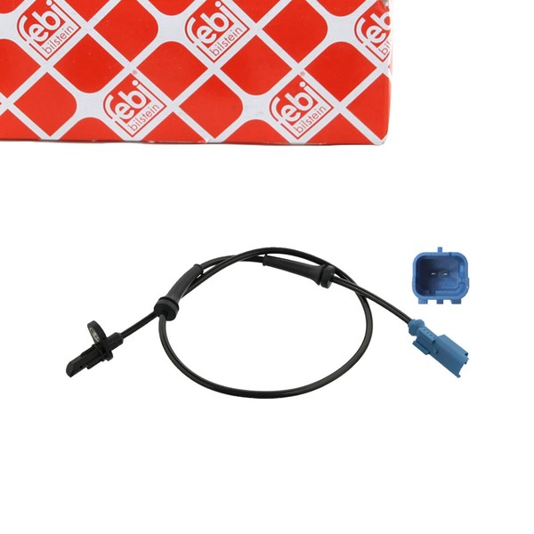 febi ABS Sensor Raddrehzahl FüR Citroen C3 II C4 Cactus Peugeot 208 I II Hinten-image