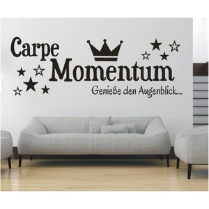 Spruch WANDTATTOO Geniesse Dinge im Leben Wandsticker Wandaufkleber Sticker 6